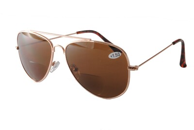 Sonnenbrille AV1 getönte bi-fokale Lesegeräte +0,00 bis +4,00 UV400
