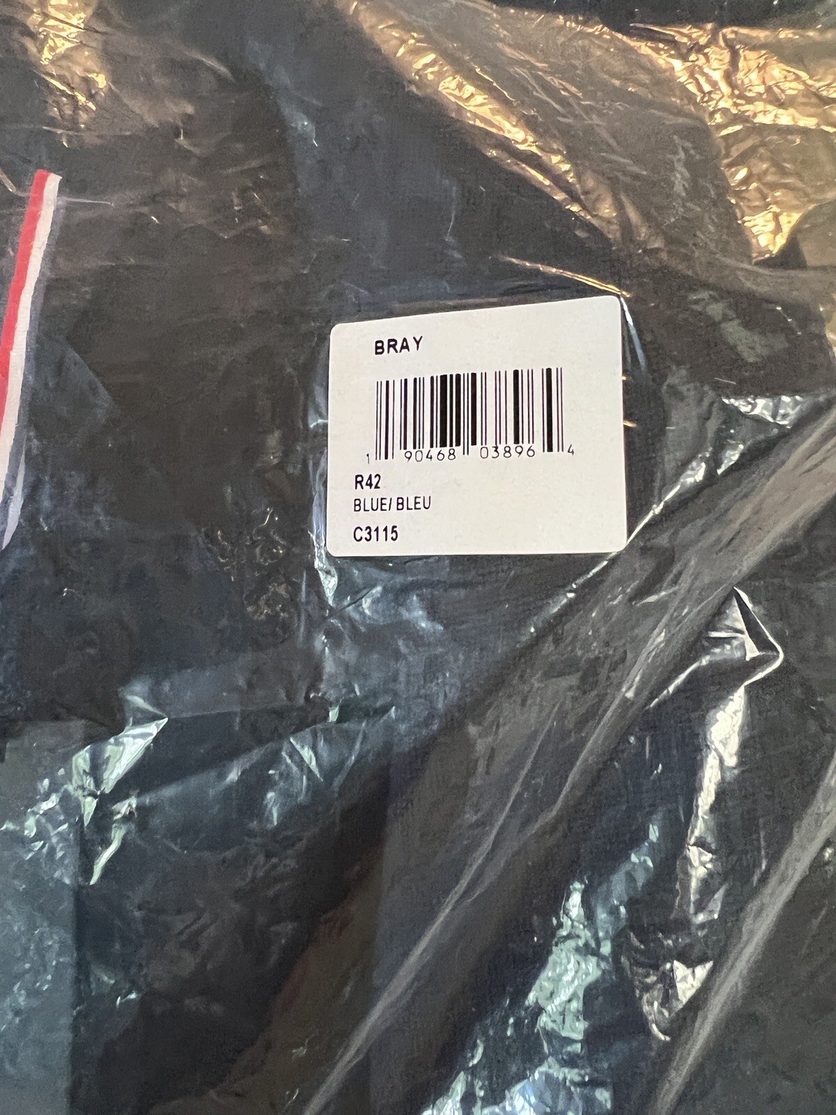 Tommy Hilfiger Mens Navy Blue Slim-fit Single Breasted Notched  