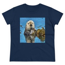 Sea Otter 'Ollie' Women's Midweight Cotton Tee