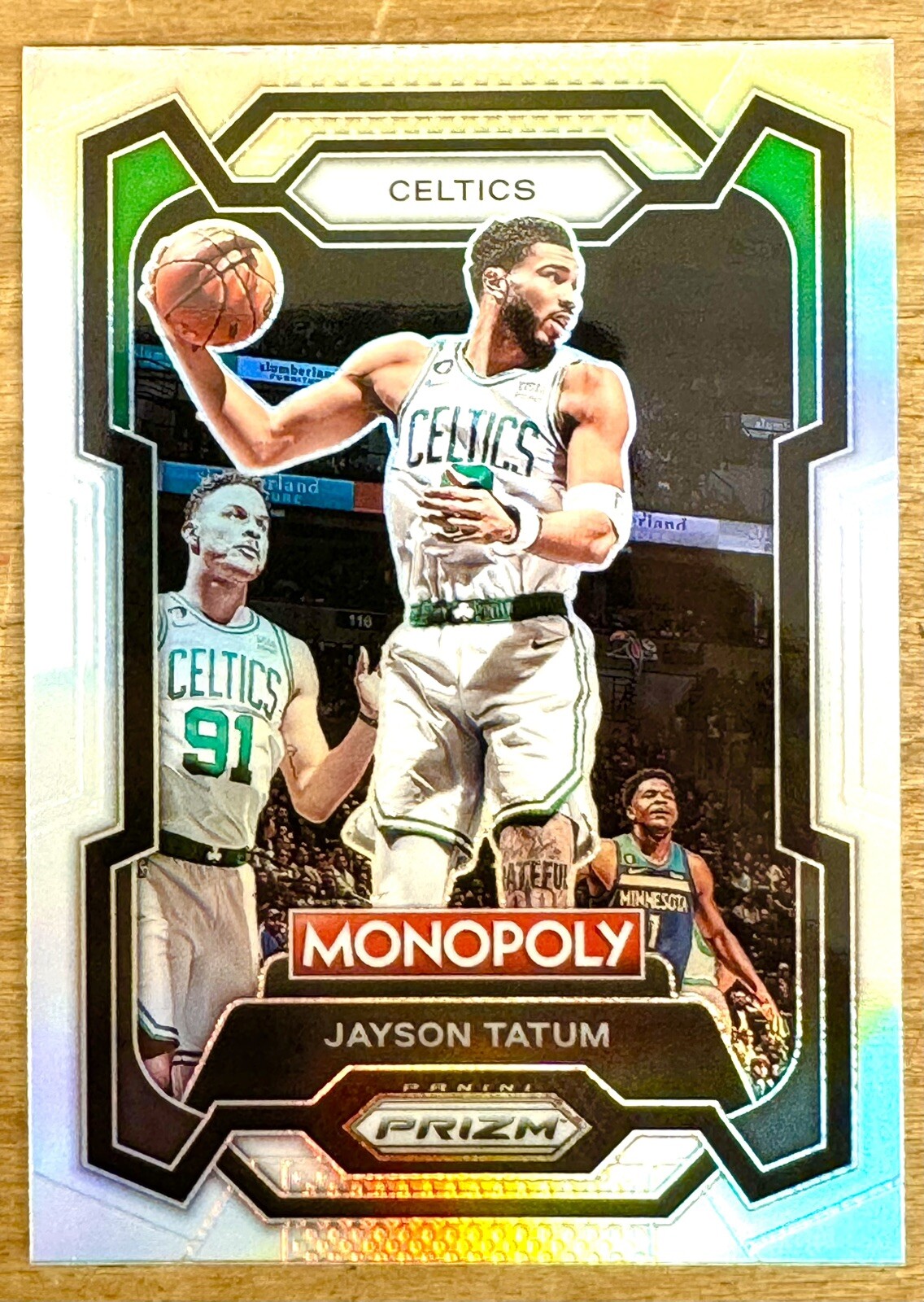 JAYSON TATUM 2023-24 Prizm Monopoly SILVER SP #7 Championship Year!