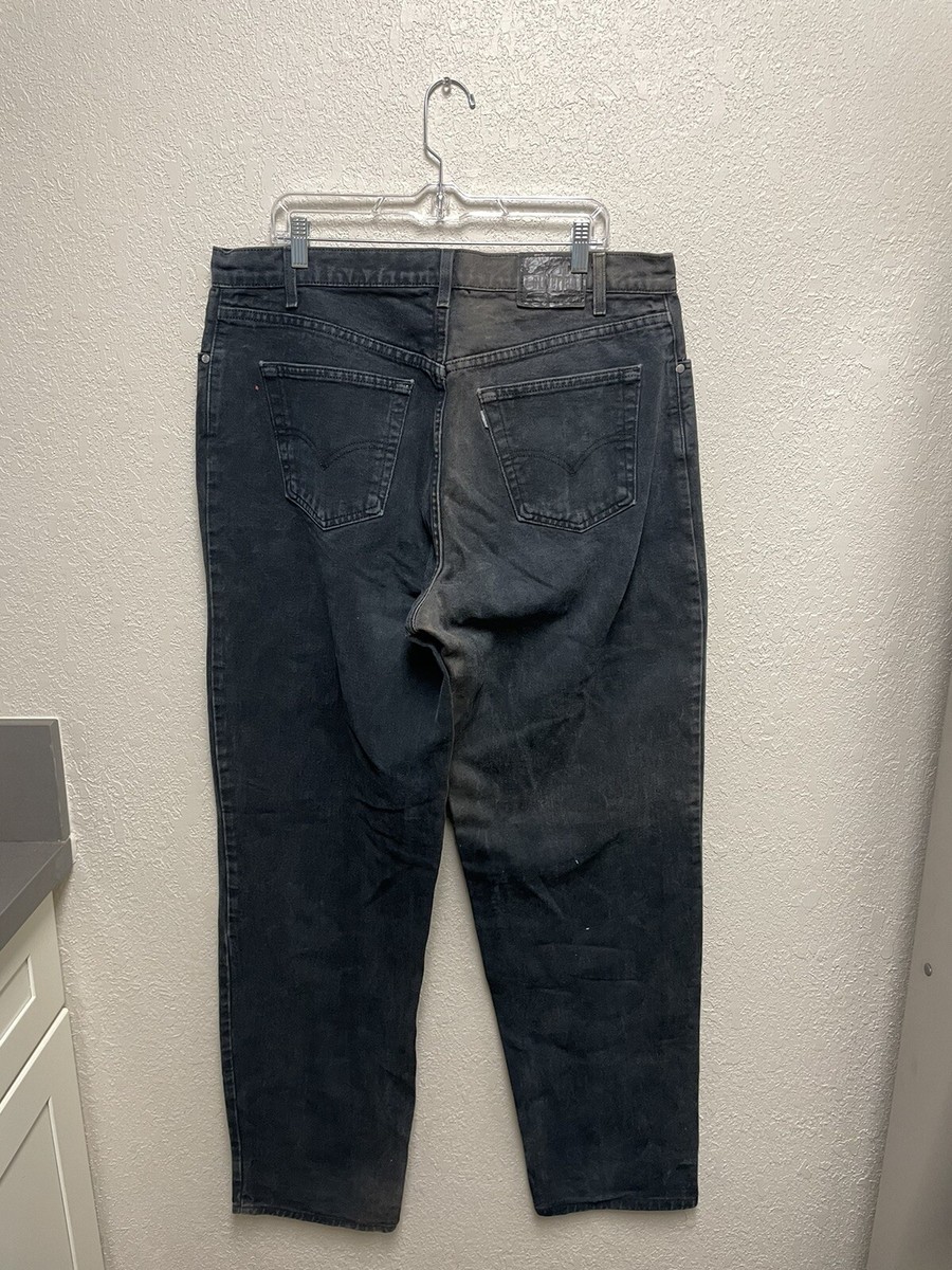 1990's Levi's SilverTab Loose Jeans 38x36 Black Denim USA 1990's Levi's SilverTab Loose Jeans 38x36 Black Denim USA