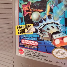 Super Glove Ball (Nintendo NES) Authentic - Cartridge Only - Tested