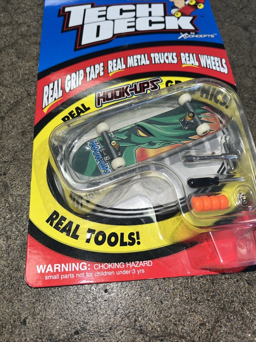 Vintage Tech Deck HOOK-UPS Series 3080 Rare Generation 1 New