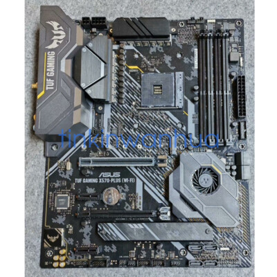 For ASUS TUF GAMING X570-PLUS (WI-FI) Motherboard Socket AM4 DDR4