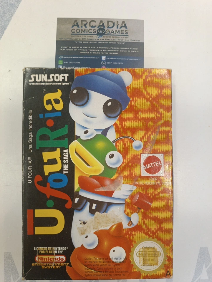 Ufouria NES PAL A  Nintendo Entertainment System Versione ITA Senza Manuale, foto 1 di 5