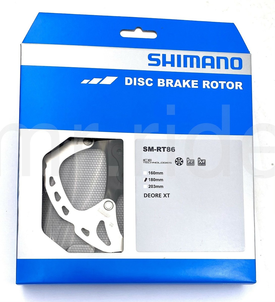 デオーレxt Shimano DEORE XT MTB Bicycle SM-RT86 180mm Disc Brake Rotor,ICE