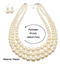 thumbnail 11 - Trendy Multilayer Pearl Long Chain Choker Necklace Statement For Women Jewelry