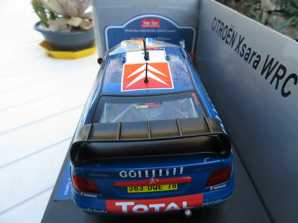 CITROEN XSARA WRC S.LOEB/ELENA WINNER 2006 RALLY CYPRUS SUN STAR 1/18 - Photo 3/4