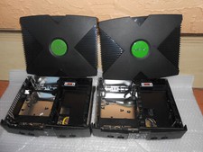 2 Housing Body Shell,  1.0 Power button,ports connect,Fan,screw, Original XBOX