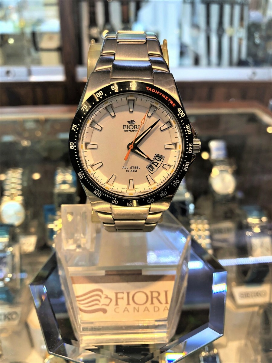 Fiori Watch, Stainless Steel, Sport Tachymetre, Watch Quartz