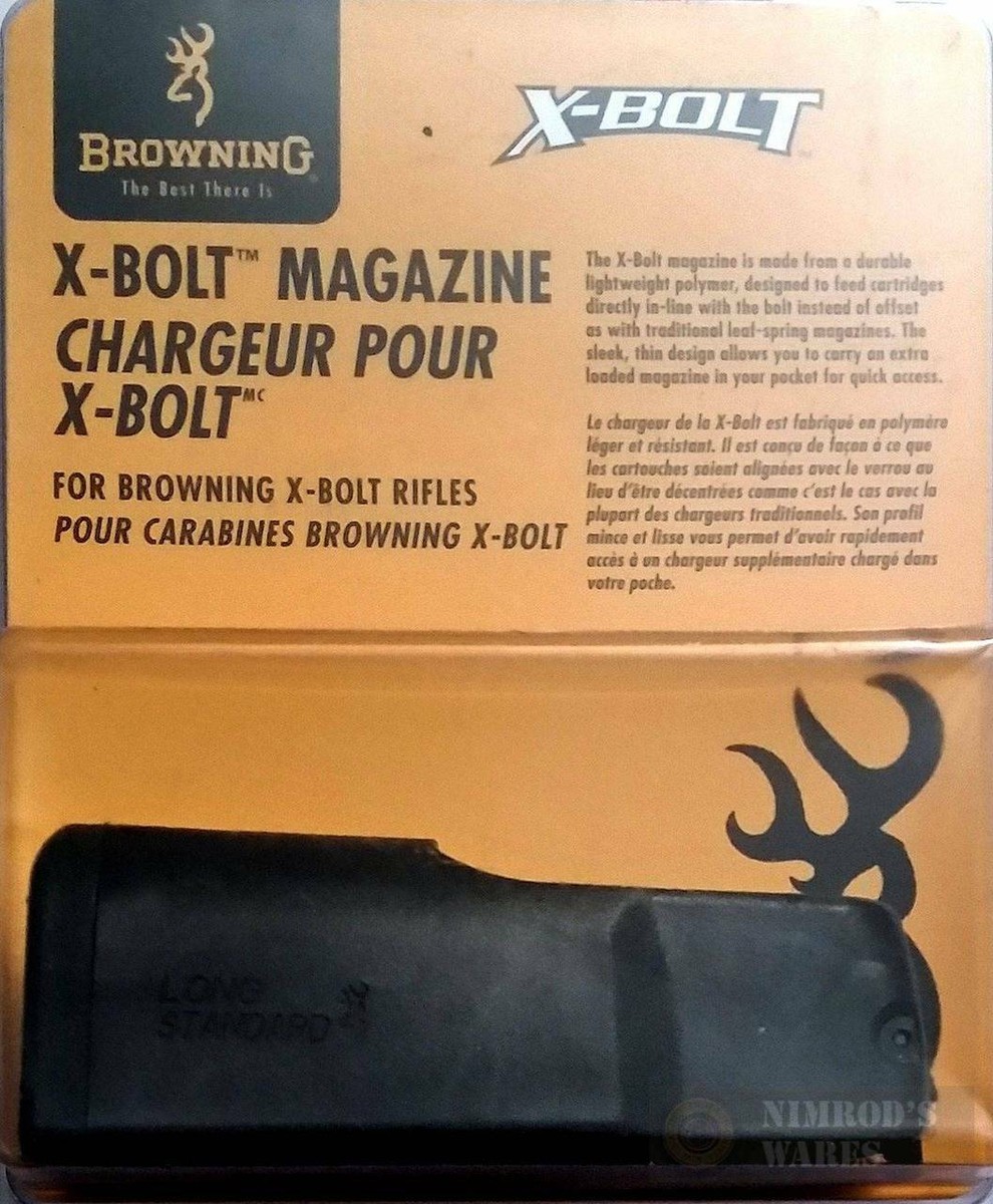ブローニングXボルトスペアマガジンロングアクション X-Bolt / X-Bolt 2 Rifle Magazines - Browning