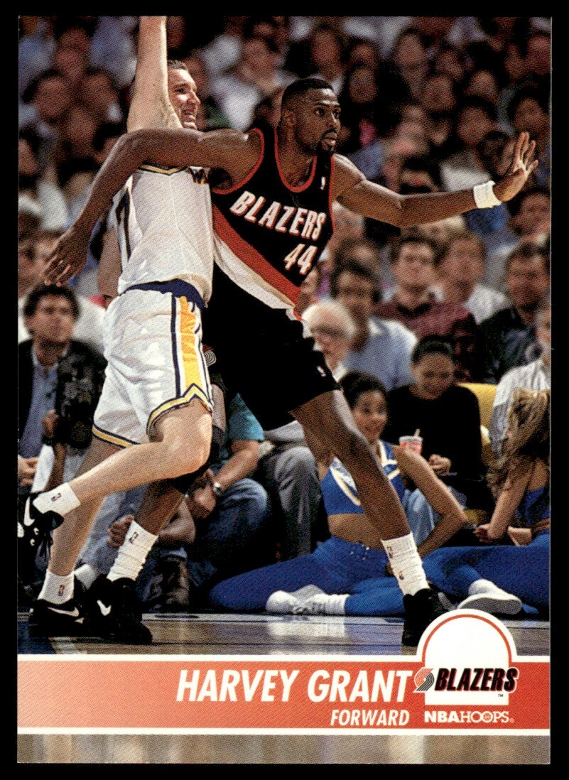 1994-95 NBA Hoops #176 Harvey Grant Portland Trail Blazers | eBay