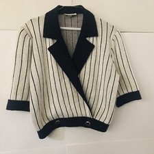 St John for Saks Fifth Avenue Jacket Top size 10 made in USA