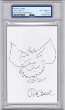 JOE DANTE PSA DNA AUTOGRAPHED SIGNED 3X5 INDE...
