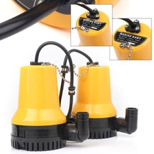 24V Submersible Water Pump 4200l/hr Pond/Pool Dirty Clear Tool