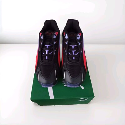 Size (8)-Puma Inhale black red shoe