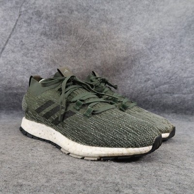 Adidas Shoes Mens 7.5 Athletic Sneakers PureBoost RBL Base Green Running Active
