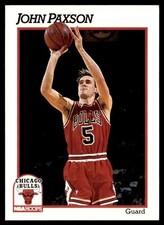 1991-92 Hoops John Paxson Chicago Bulls #33