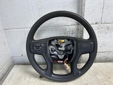 2023 Chevrolet Silvrdo15 Black Urethane Steering Wheel Oem With Cruise Control