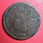 1879 US Indian Head Cent! Lower Mintage! Rough! Old US Coin!