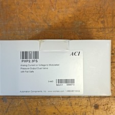 ACI PXP2.3FS Analog Current/Voltage to Modulated Pressure Output Dual Valve FS