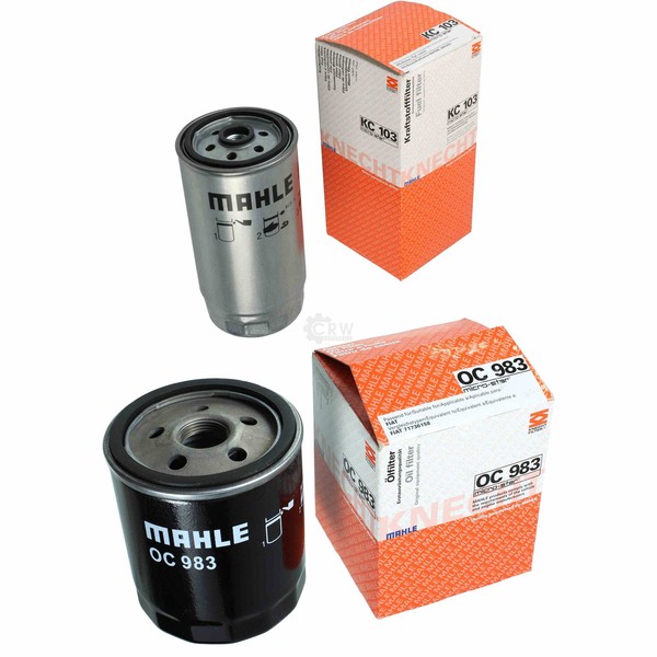Mahle / Knecht Set Filterpaket Kraftstofffilter KC 103 ÖLfilter OC 983-image