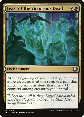Feast of the Victorious Dead Foil (030) March of the Machine: The Aftermath MTG