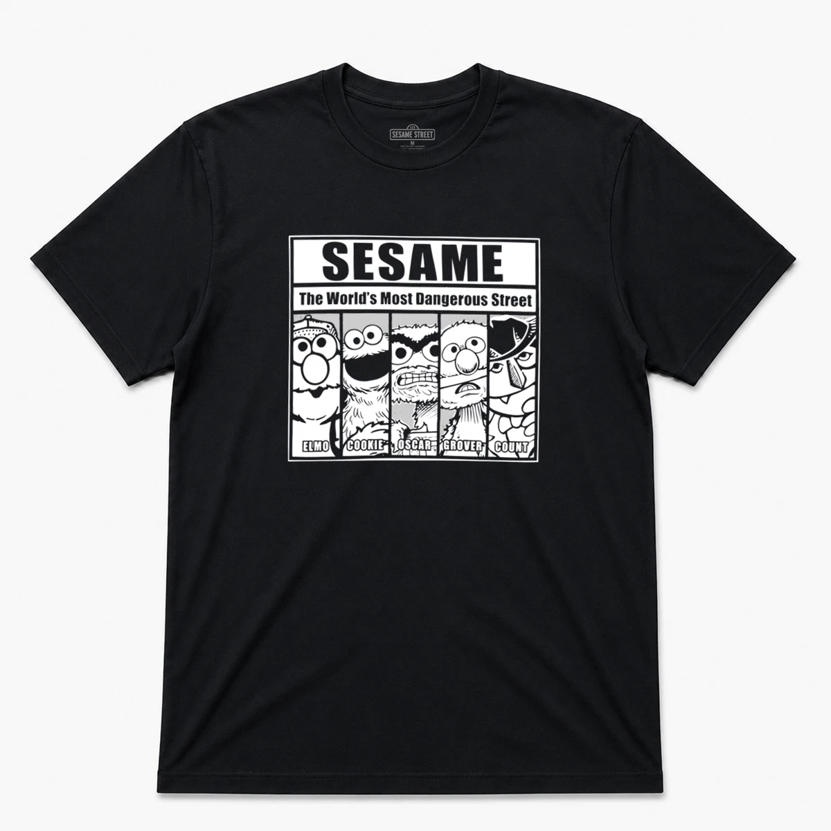 Sesame Street Black T-Shirts for Men for sale | eBay