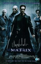 Lilly Wachowski Signed The Matrix 11x17 Photo Acclaimed Director Beckett BAS COA