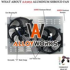 Aluminum Shroudfanrelay Fits 1967-1970 1969 Ford Mustang Torino Ltd Alloyworks Aluminum Shroudfanrelay Fits 1967-1970 1969 Ford Mustang Torino Ltd Alloyworks