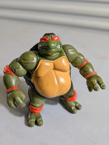 Rare 1995 Teenage Mutant Ninja Turtles Mike Sumo Michelangelo Vintage