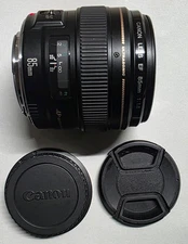 Canon Ef 85mm F/1.8 Usm Telephoto Lens