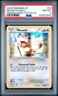 2016 POKEMON XY GENERATIONS TOYS R US #53 MEOWTH-HOLO PSA 8
