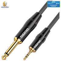 Verbindungskabel 6,3Mm Mono Auf 3,5Mm Stereo Klinkenstecker 2M Audio Adapter