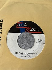 Marvin Gaye - Pretty Little Baby/Now that you?ve won me 7? Vinyl. VG box 7