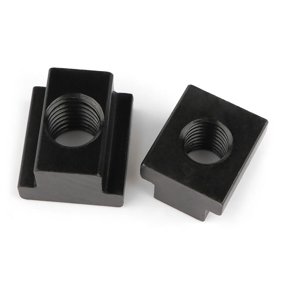 T-nut M6 M8 M10 M12 To M36 Black T Slot Clamping nuts Milling Machine Nuts CNC - Image 2 of 4