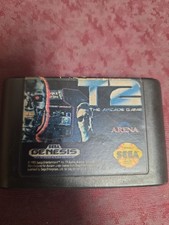 T2 The Arcade Game - Authentic Sega Genesis Game Cartridge - Tested
