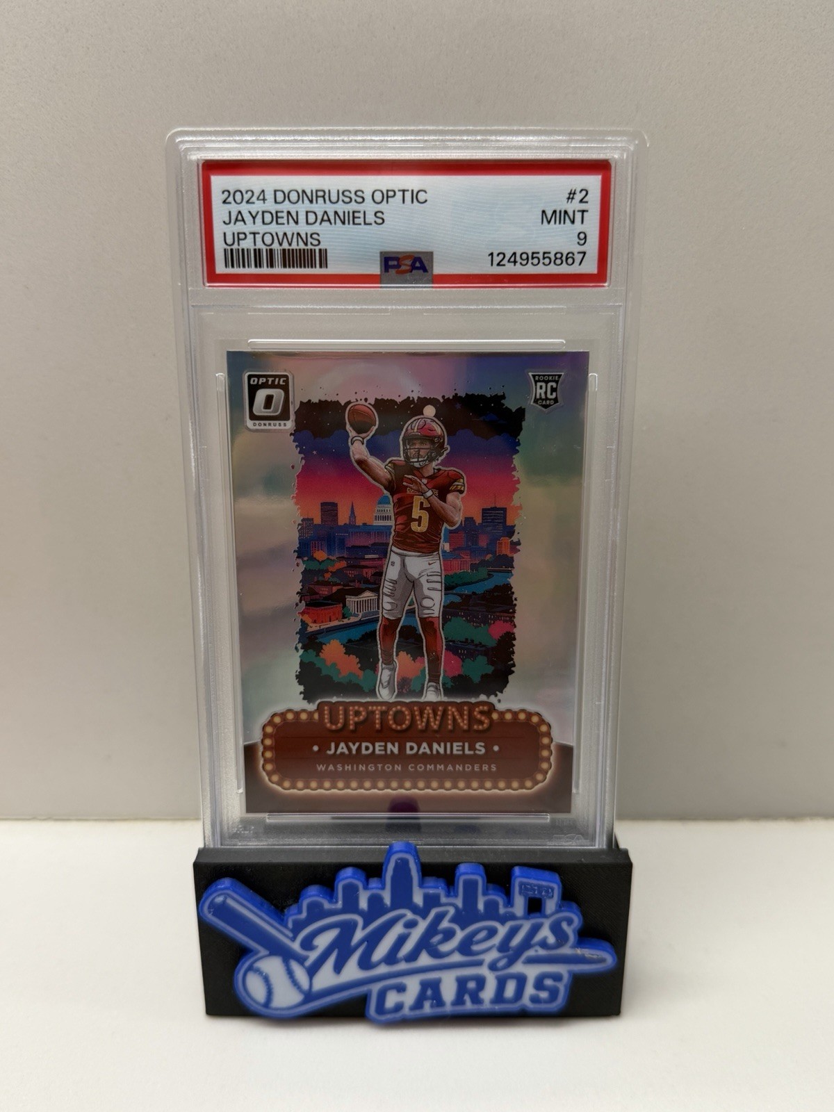 2024 Panini Donruss Optic - Uptowns Jayden Daniels #2 (RC)