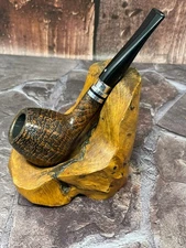 Vauen Topas 550 Sandblasted Apple Briar Pipe, Unsmoked