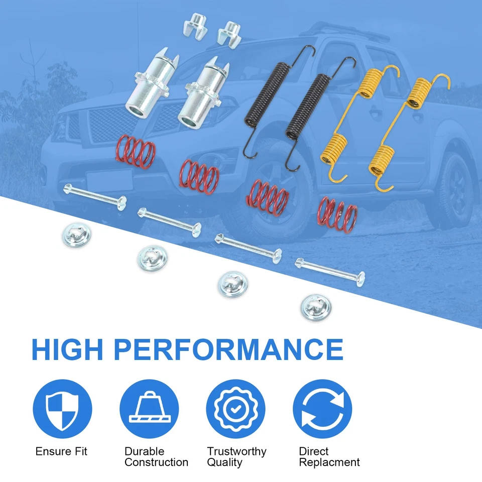 Kit de herrajes de freno de estacionamiento trasero H17400 R-Line para Select 02-18 Infiniti Nissan  Foto 3 de 4