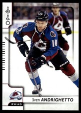2017-18 O-Pee-Chee #14 Sven Andrighetto Colorado Avalanche Hockey Card