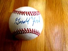 Former President GERALD FORD Signed NL Baseball -First Hand Auth. #A-501314