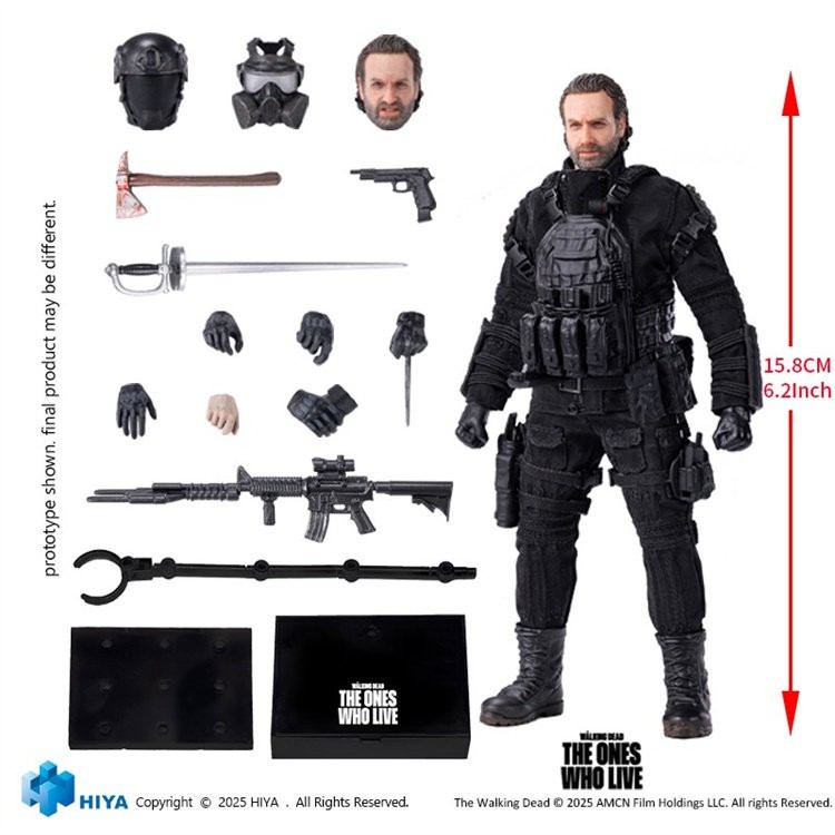 HIYA 1/12 『ウォーキング・デッド』 リック ESW0318 Rick HIYA ESW0318 Rick Grimes The Walking Dead 1/12 Action Figure In