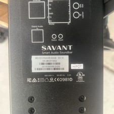 Savant HST-STUDIO55-3CH-00 Smart Audio Soundbar 55"