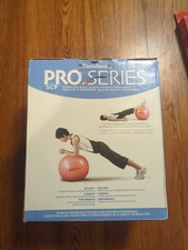 THERABAND Pro Series Exercise Ball 55cm Salmon - Stability Trainer for 5'1  5'6"