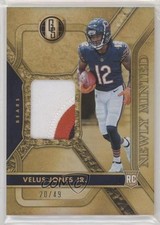 2022 Gold Standard Newly Minted Memorabilia Prime 20/49 Velus Jones Jr 0n8h