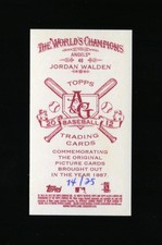 2012 Topps Allen & Ginter Mini Red Back #48 Jordan Walden 14/25