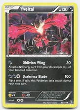 Steam Siege Yveltal 65/114 Near Mint Holo Pokemon R Tcg Card