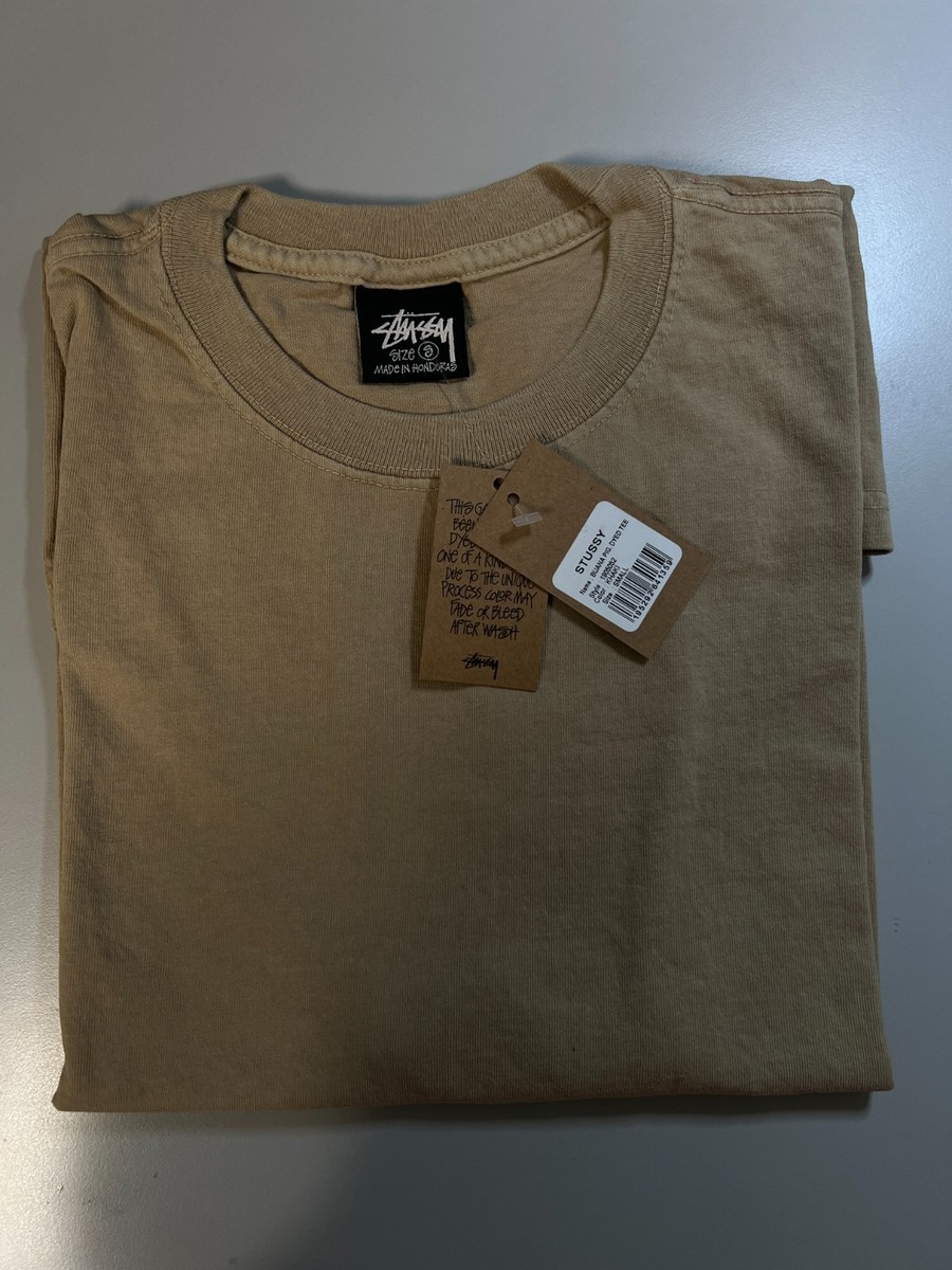 Stussy Buana Pigment Dyed T-Shirt Khaki | eBay