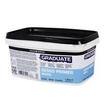 Daler-Rowney 122301006 Graduate Gesso Primer White 1L